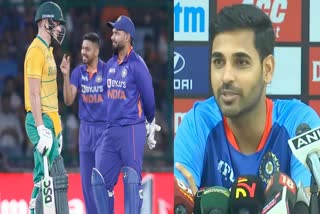 Bhuvneshwar defends Pant captaincy ahead of 2nd T20I vs SA  ക്യാപ്റ്റനെന്ന നിലയില്‍ പന്തിന് അടുത്ത മത്സരങ്ങളിൽ തിളങ്ങാനാകും  ഭുവനേശ്വർ കുമാർ  റിഷഭ് പന്ത്  Bhuvneshwar kumar  Rishab pant  india vs South africa t20  ദക്ഷിണാഫ്രിക്ക  ഇന്ത്യ vs ദക്ഷിണാഫ്രിക്ക