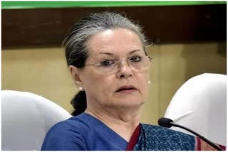 Congress president Sonia Gandhi