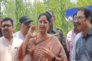 Union Minister of State for Education Annapurna Devi targeted Hemant government in Koderma
