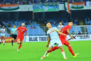 football  Asian Cup Football Qualifier  india  afghanistan  win  football match  sports news in hindi  एएफसी एशियाई कप क्वालीफायर  भारत  अफगानिस्तान  वीवाईबीके स्टेडियम