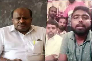 gubbi-mla-srinivas-supporters-challenges-to-hd-kumaraswamy