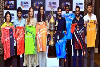 badminton news  GPBL auction  Three icon players get full price  ग्रां प्रीक्स बैडमिंटन लीग  उद्घाटन सीजन  मिथुन मंजूनाथ  प्रकाश राज  साई प्रतीक