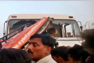 कैमूर में सड़क हादसा , recent road accident in kaimur