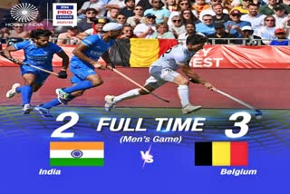 Hockey  FIH Hockey Pro League  Olympic Champions Belgium beat India  Belgium beat India 3 2 in a closely fought battle  हॉकी प्रो लीग  ओलंपिक चैम्पियन बेल्जियम  भारत  एलेक्जेंडर हेंड्रिक्स  बेल्जियम