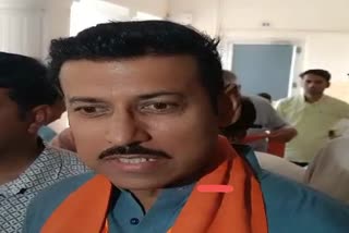 Rajyavardhan Singh Rathore counter attack on congress protest Rajyavardhan Singh Rathore counter attack on congress protest