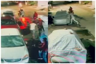 Car vandalized in Kududand of Bilaspu