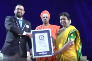 Guinness Book of Records made by donating blood