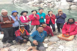 japanese tourists in uttarakhand