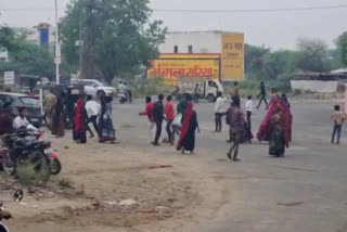 Stone pelting in two families in Bhilwara