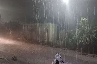 Heavy rain in hyderabad