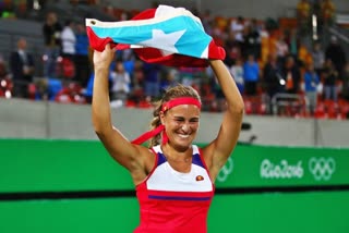tennis news  Monica Puig  Olympic champion  retires  मोनिका पुइग  स्वर्ण पदक विजेता  टेनिस खिलाड़ी  संन्यास की घोषणा