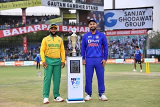 cricket  India vs South Africa  3rd t20  toss  टीम इंडिया  दक्षिण अफ्रीका  तीसरा मैच