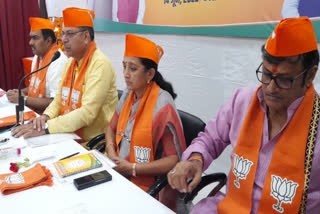 BJP state head Satish Poonia on Shobha Rani Kushwaha