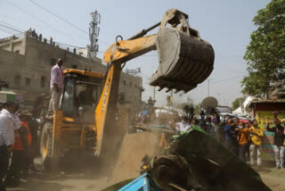 bulldozing of houses in UP