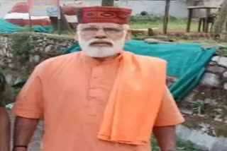PM Modi lookalike at Gangotri Dham