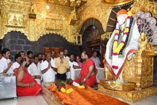 Anil Parab In Shirdi