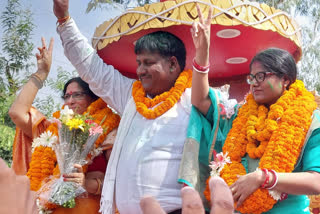 BJP supported Baby Devi became Zilla Parishad President