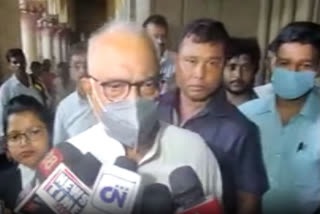 Upen Biswas appears in Calcutta High Court regarding TET Recruitment Scam case