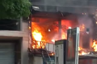 fire in ranchi mall
