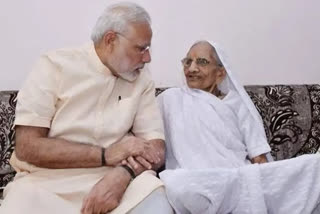 PM Modi Mother Hiraba