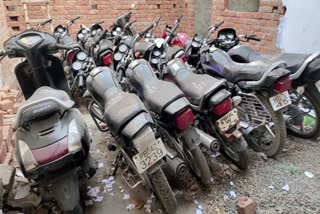 Uncle and nephew arrested on theft charges recovered 14 motorcycles and one Activa in faridkot