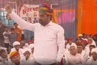 RLP chief Hanuman Beniwal hits back at Divya Maderna in Jodhpur