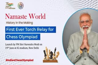 PM to launch torch relay for Chess Olympiad on June 19