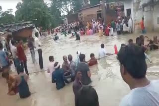 Shivpuri Rain lower areas of Shivpuri district filled with rain water