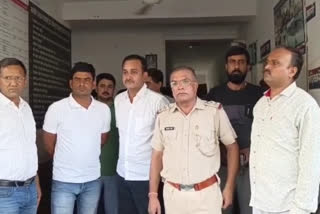 Four policemen arrested in bribe case in Dungarpur