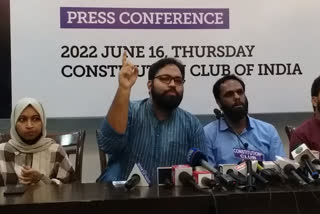 Fraternity Movement Press Conference In Dehli