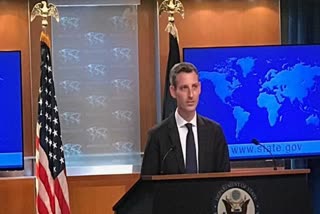 us state department on human rights in India  us on bjp leaders controversial statement on prophet Muhamad  us india relations  യുഎസ് വിദേശ കാര്യ വകുപ്പ് ബിജെപി നേതാക്കളുടെ പ്രവാചകന്‍ മുഹമ്മദിനെതിരായുള്ള വിവാദ പ്രസ്താവനയില്‍  യുഎസ് ഇന്ത്യ ബന്ധം  യുഎസ് വിദേശ കാര്യ വകുപ്പ് വക്‌താവിന്‍റെ വാര്‍ത്താ സമ്മേളനം