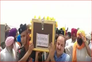 Shaheed Gurpreet Singh was cremated with official honors