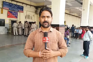 Tight security at Gwalior railway station