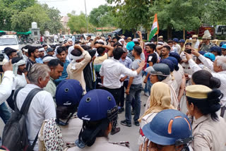 youth protest in sirsa