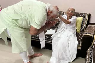 Modi to visit his mother on her 100th birthday