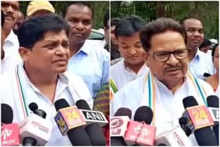 Shiv Dahria and PL Punia on Jashpur Visit  Targeting central government regarding Agneepath  chhattisgarh cabinet minister shiv dahria  Chhattisgarh incharge PL Punia  Politics on Agneepath  Agnipath Recruitment Scheme  ಅಗ್ನಿಪಥ್​ ಯೋಜನೆ ಬಗ್ಗೆ ಕೇಂದ್ರದ ವಿರುದ್ಧ ಕಾಂಗ್ರೆಸ್​ ವಾಗ್ದಾಳಿ  ಛತ್ತೀಸ್​ಗಢದಲ್ಲಿ ಕೇಂದ್ರ ಸರ್ಕಾರದ ವಿರುದ್ಧ ವಾಗ್ದಾಳಿ  ಛತ್ತೀಸ್​ಗಢ ಕಾಂಗ್ರೆಸ್​ ಉಸ್ತುವಾರಿ ಪಿಎಲ್​ ಪುನಿಯಾ  ಛತ್ತೀಸ್​ಗಢ ಕ್ಯಾಬಿನೆಟ್​ ಸಚಿವ ಶಿವ ದಹ್ರಿಯಾ