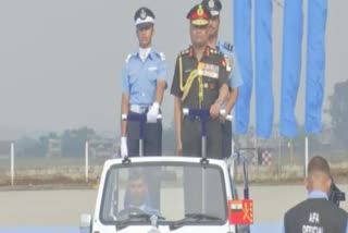 A Combined Graduation Parade being held at Air Force Academy in Dundigal Telangana