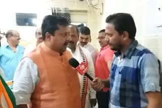 Nitin Naveen challenge to Bhupesh in Korba