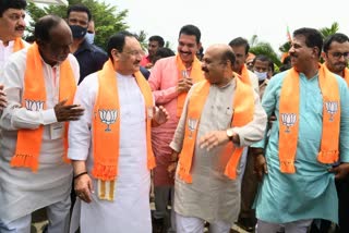 bjp-national-president-jp-nadda-lunch-meet-with-cm-basavaraj-bommai