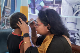 Free Health Check Up camp organised for sex workers children