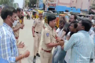 warangal police at railway station