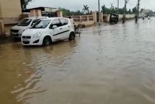 Waterlogging in Sirsa due to rain