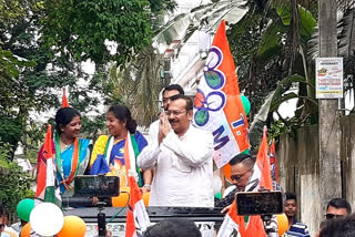 Arup Biswas participates Road Show for SMP Election 2022