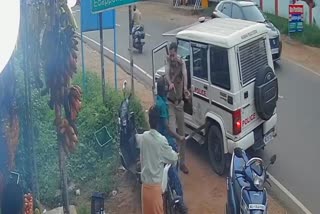 policeman attacked by criminal kerala