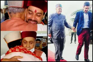 Father and son in Himachal politics