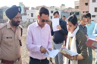 Deepak Rawat inspected Nazul Land