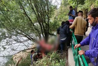 dead body found in naini lake