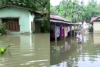 Flood in Assam  Assam State Disaster Management Authority  flood and landslide death toll in assam  അസം പ്രളയം  അസമിൽ വെള്ളപ്പൊക്കം ഉരുൾപൊട്ടൽ  അസം സംസ്ഥാന ദുരന്ത നിവാരണ അതോറിറ്റി