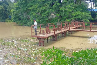 water resources department shuts down khanajan sluice gate