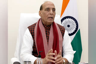 Rajnath meets chiefs of Army, Navy and IAF